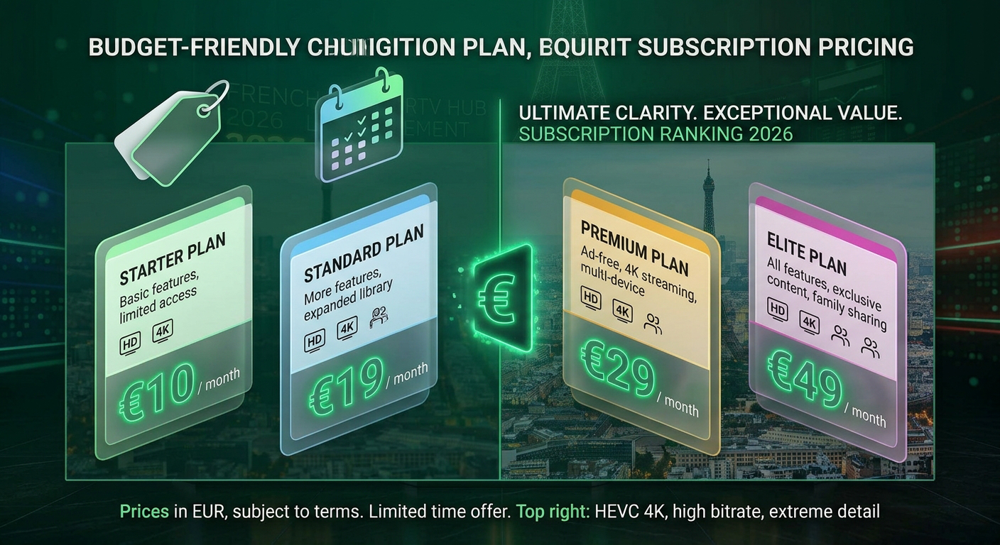 Prix Abonnement IPTV : Combien Ca Coute en 2026 ?